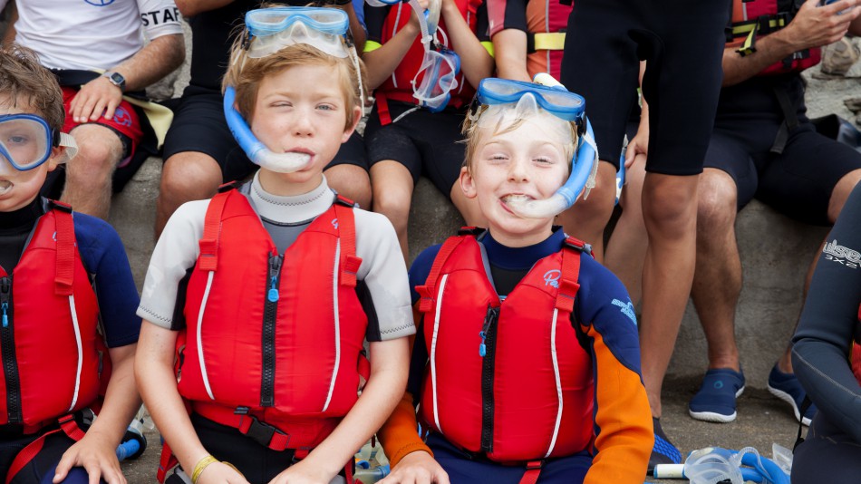 Argeles kids snorkel