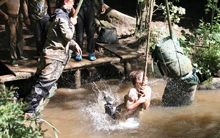 family adventure Assault Course
