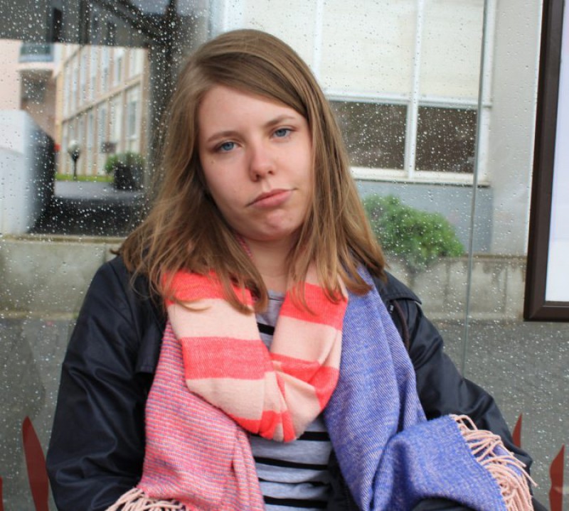 grumpy teenages on family holiday