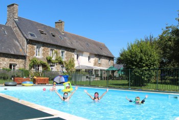 kids swimming normandy family adventure holiday