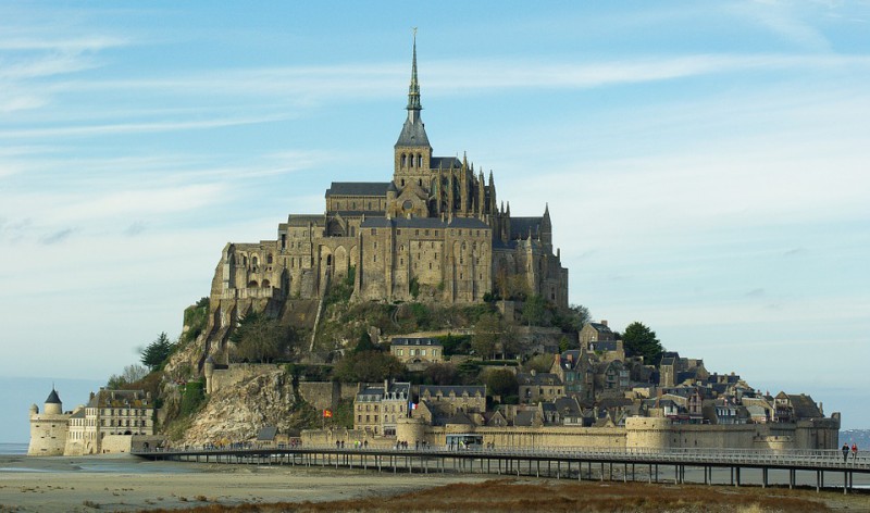 normandy mon saint michel